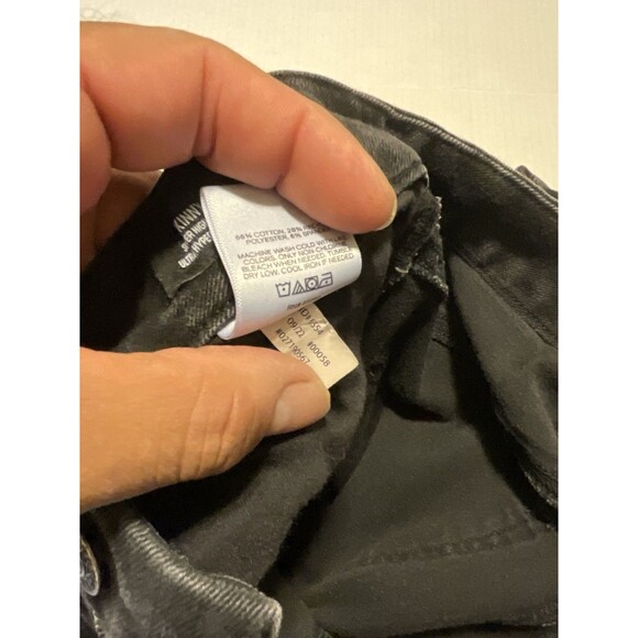 Express Ultra Hyper super skinny black stretch Denim jeans pants Small - Picture 11 of 11